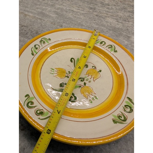 Stangl tulip yellow set‎ of 2 salad plates - Picture 7 of 7